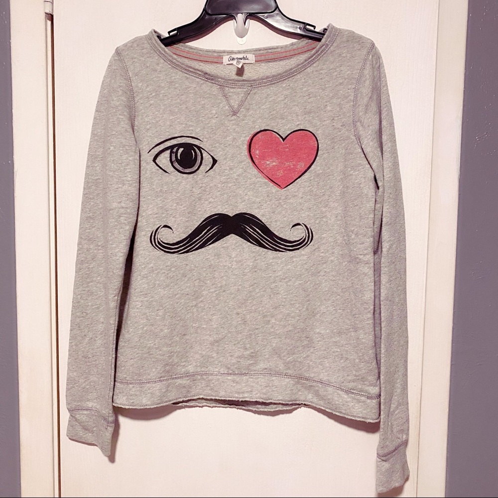 Aeropostal Gray Sweater